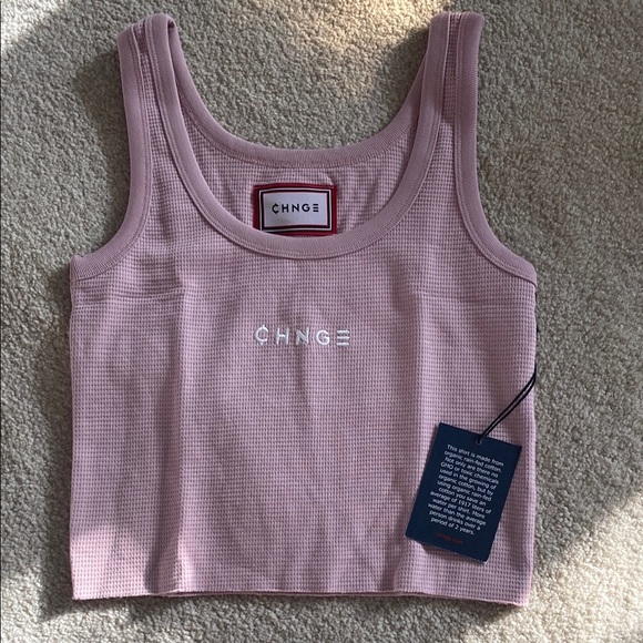 CHNGE Tops - Chnge size large organic cotton cropped tank NWT